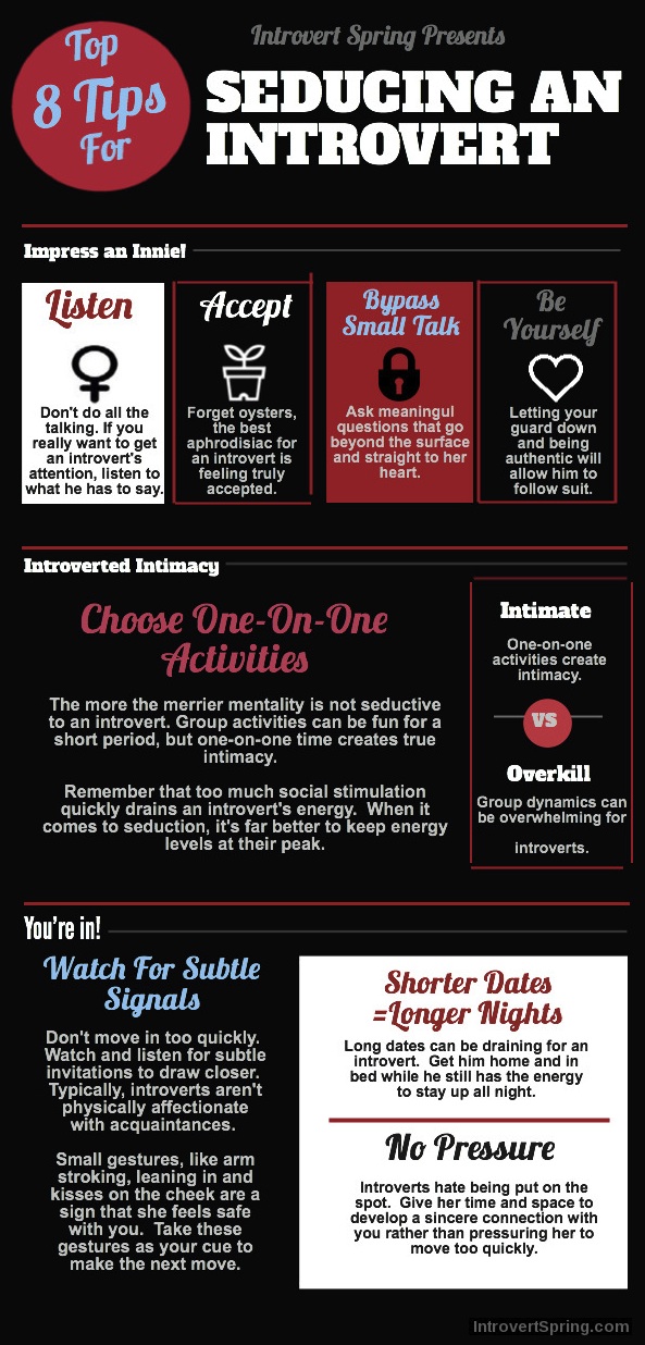 How to Seduce an Introvert Infographic