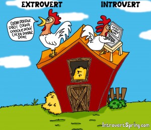 extravert vs introvert