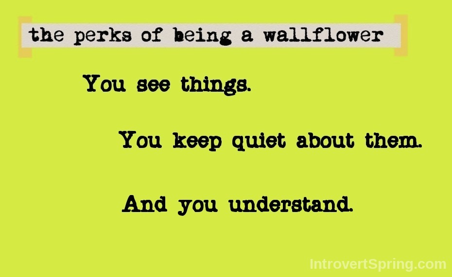 The Perks of Being a Wallflower Quote