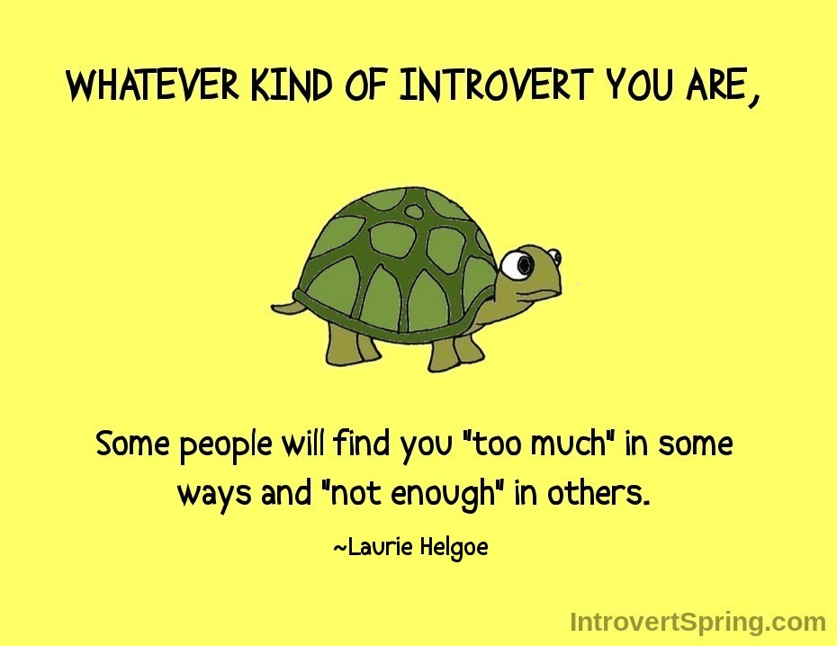 It's Wednesday! That means it's Introverts Day round these parts