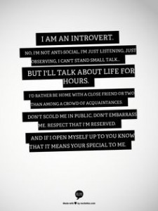 I am an introvert no i'm not anti-social
