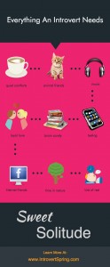 everything an introvert needs infographic