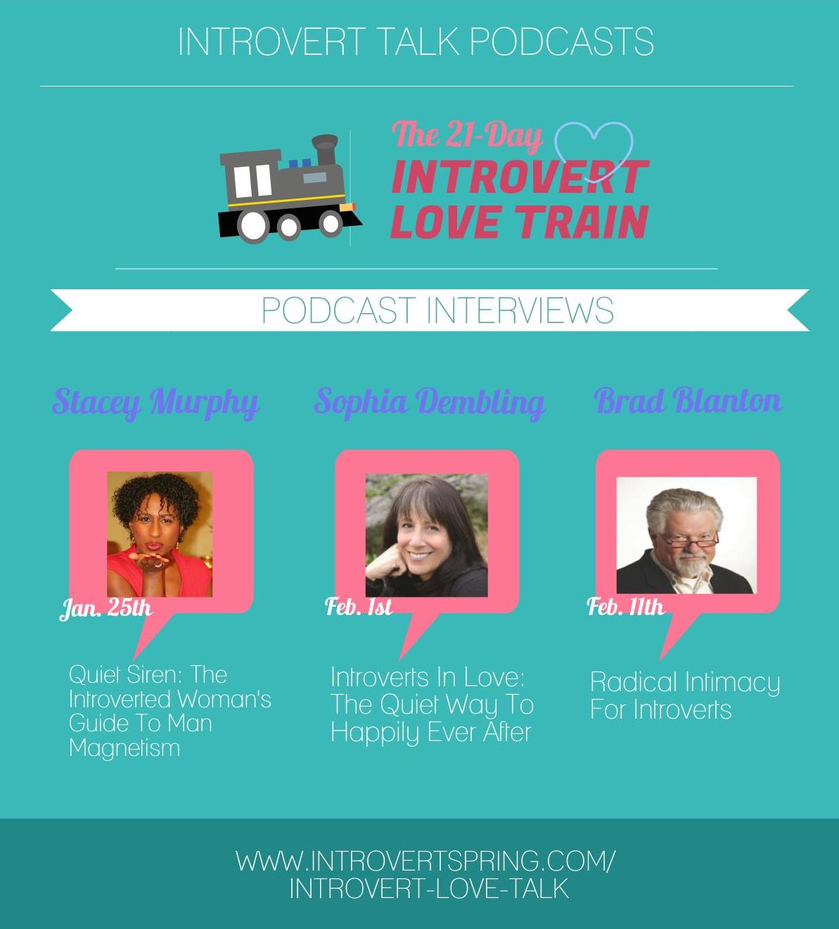 Introvert Talk: Love Train Podcasts