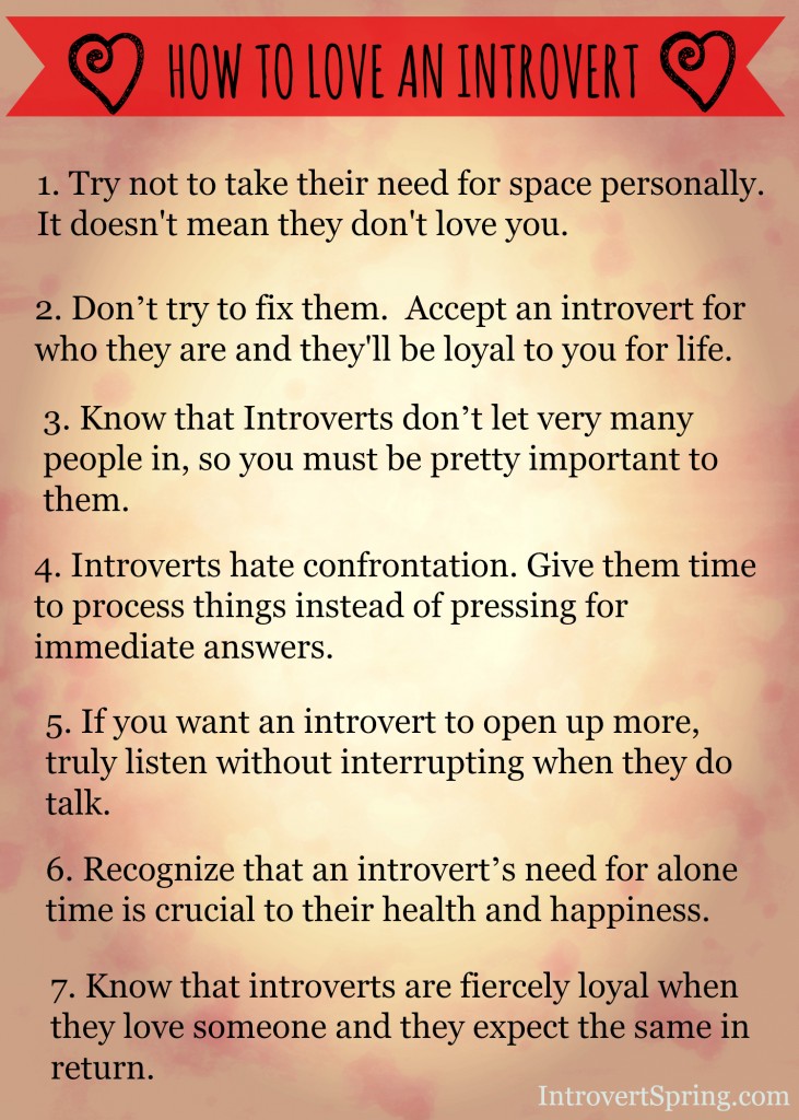 How To Love An Introvert - Introvert Spring