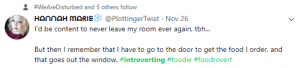 funny introvert tweets